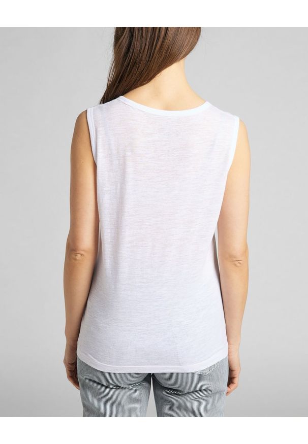 Lee - LEE SCOOP NECK TANK WHITE CANVAS L43CENRR 112109554