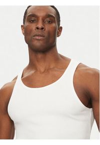 Jack & Jones - Jack&Jones Tank top Islington 12273156 Biały Slim Fit. Kolor: biały. Materiał: bawełna #4