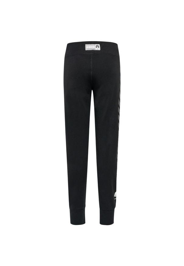 Damskie legginsy bawełniane Hummel Move Grid. Kolor: czarny. Materiał: bawełna. Wzór: nadruk, jodełka. Sport: fitness