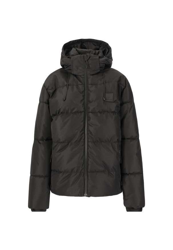 Kurtka dziecięca z kapturem Whistler Pearson. Typ kołnierza: kaptur. Kolor: czarny. Materiał: puch. Sezon: zima