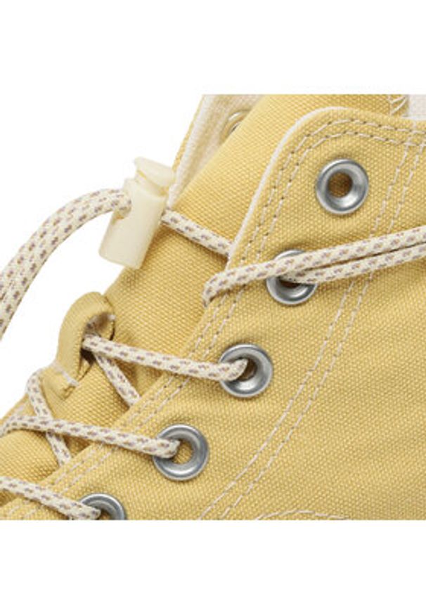 Converse Trzewiki Chuck Taylor All Star Lugged 2.0 A03500C Żółty. Kolor: żółty. Materiał: materiał