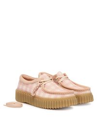 Clarks Półbuty Torhill Bee 26186298 Różowy. Kolor: różowy. Materiał: materiał #3