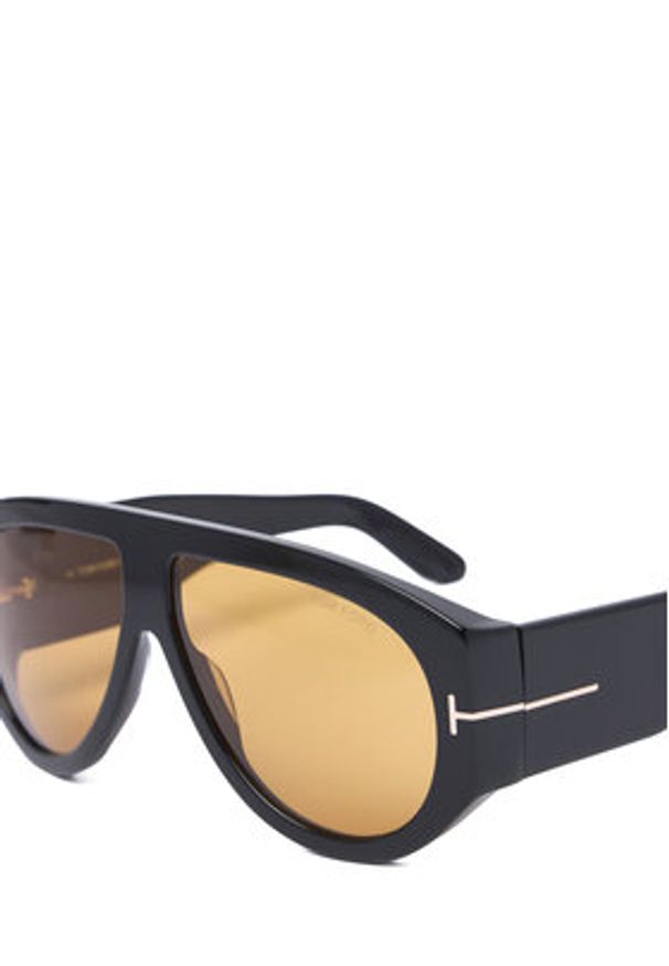 Tom Ford Okulary przeciwsłoneczne Bronson FT1044 Czarny. Kolor: czarny