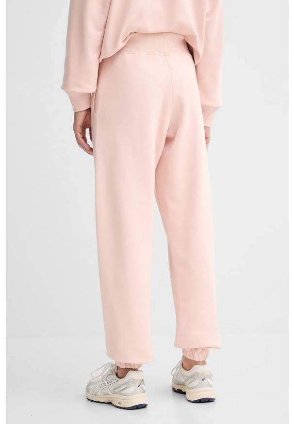 Guess - GUESS Różowe dresowe damskie spodnie Primula, Rozmiar S. Kolor: różowy. Materiał: dresówka