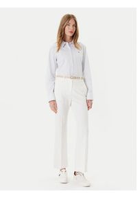 TOMMY HILFIGER - Tommy Hilfiger Koszula Ess WW0WW47169 Błękitny Regular Fit. Kolor: niebieski. Materiał: bawełna #5