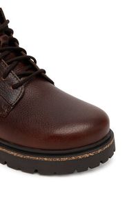 Birkenstock Trapery Highwood Lace Mid 1030784 Brązowy. Kolor: brązowy. Materiał: skóra #4