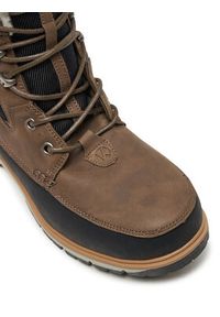 Kimberfeel Śniegowce Lordan Brązowy. Kolor: brązowy. Materiał: skóra #4