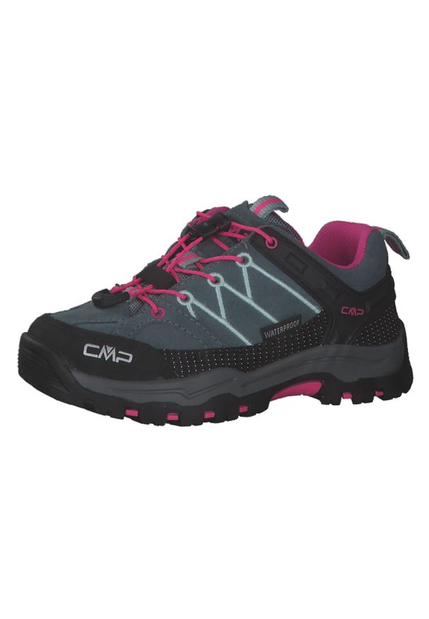Buty trekkingowe dziecięce CMP Rigel Low Wp. Kolor: szary, zielony, wielokolorowy. Sport: turystyka piesza