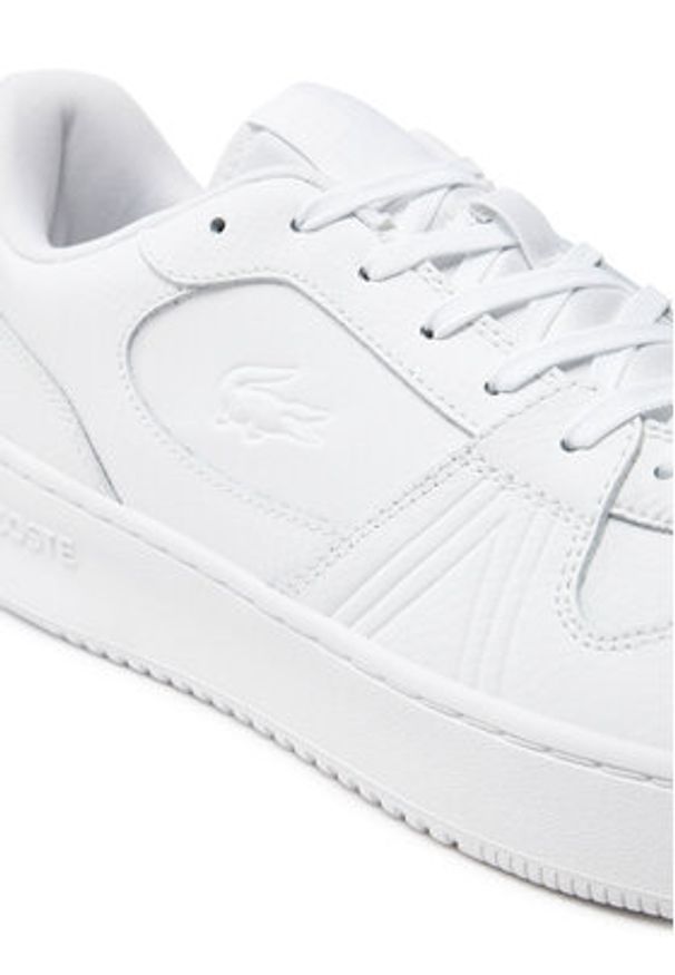Lacoste Sneakersy 748SMA0097 Biały. Kolor: biały. Materiał: skóra