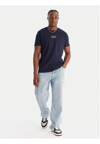 Kappa T-Shirt Authentic Nuria 341V2UW Granatowy Regular Fit. Kolor: niebieski. Materiał: bawełna #3
