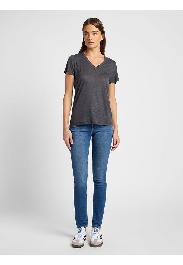 Lee - LEE DAMSKIE SPODNIE JEANSOWE LEE SCARLETT HIGH MID MARTHA 112360026