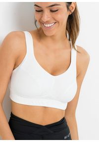 bonprix - Biustonosz sportowy, średni stopień podtrzymywania biustu (2 szt.). Kolor: szary #2