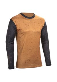 LEATT - Bluza rowerowa męska Leatt Jersey MTB Enduro 4.0. Kolor: brązowy. Materiał: jersey