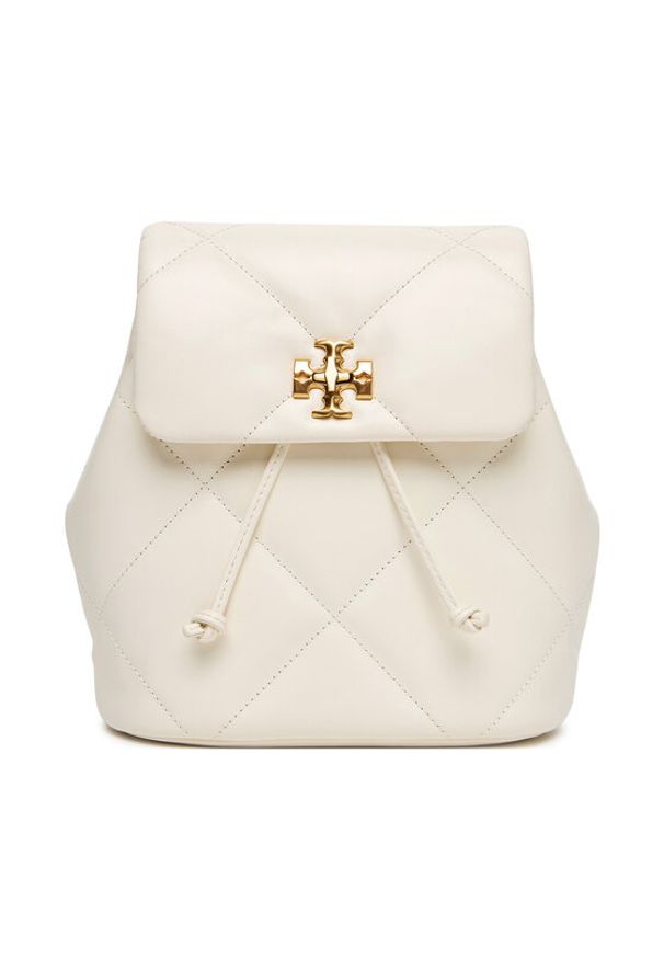 Tory Burch Plecak Kira Diamond 170485 Biały. Kolor: biały. Materiał: skóra