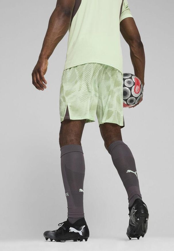 Puma - Męskie szorty bramkarskie AC Milan 24/25 PUMA Fresh Mint Green. Kolor: zielony