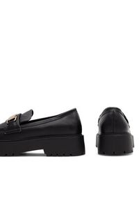 DeeZee Loafersy BLANCHE HY18638-4 Czarny. Kolor: czarny. Materiał: skóra #4