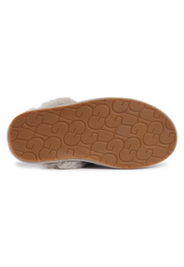 Ugg Kapcie W Scuffette II 1106872 Szary. Kolor: szary. Materiał: skóra, zamsz