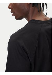 BOSS Bluza Authentic 50550560 Czarny Regular Fit. Kolor: czarny. Materiał: bawełna #5
