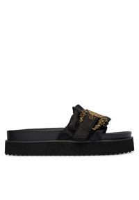 Versace Jeans Couture Klapki 80VA3SM5 Czarny. Kolor: czarny. Materiał: materiał #1