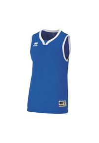 ERREA - Errea California Jr Tank Top Dzieci. Kolor: biały, niebieski, wielokolorowy. Sport: koszykówka #1