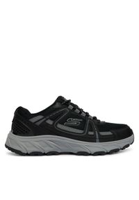 skechers - Skechers Sneakersy Hillcrest 2.0 237806/BLK Czarny. Kolor: czarny. Materiał: materiał #1