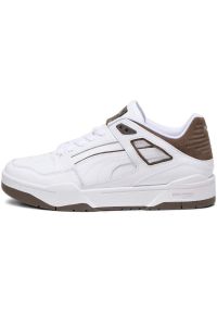 Buty Puma Slipstream, Dla obu płci. Kolor: biały. Materiał: syntetyk, materiał. Sport: turystyka piesza