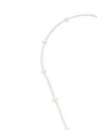 MOKOBELLE - Naszyjnik choker z pereł z ozdobnym zapięciem. Materiał: pozłacane. Kolor: biały. Kamień szlachetny: perła #3