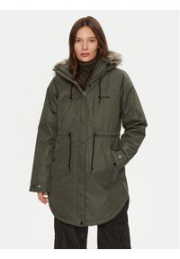 columbia - Columbia Parka Suttle Mountain™ II 2086461 Khaki Regular Fit. Kolor: brązowy. Materiał: syntetyk