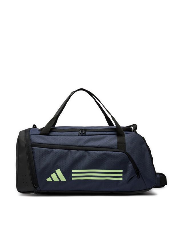 Adidas - adidas Torba Essentials 3-Stripes Duffel Bag IR9821 Niebieski. Kolor: niebieski. Materiał: materiał