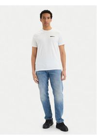 Calvin Klein T-Shirt SS 30s EU LV04LG810G Biały Slim Fit. Kolor: biały. Materiał: bawełna #4