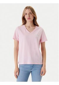 Calvin Klein Jeans Komplet 2 t-shirtów LV047C906G Różowy Regular Fit. Kolor: różowy. Materiał: bawełna #6