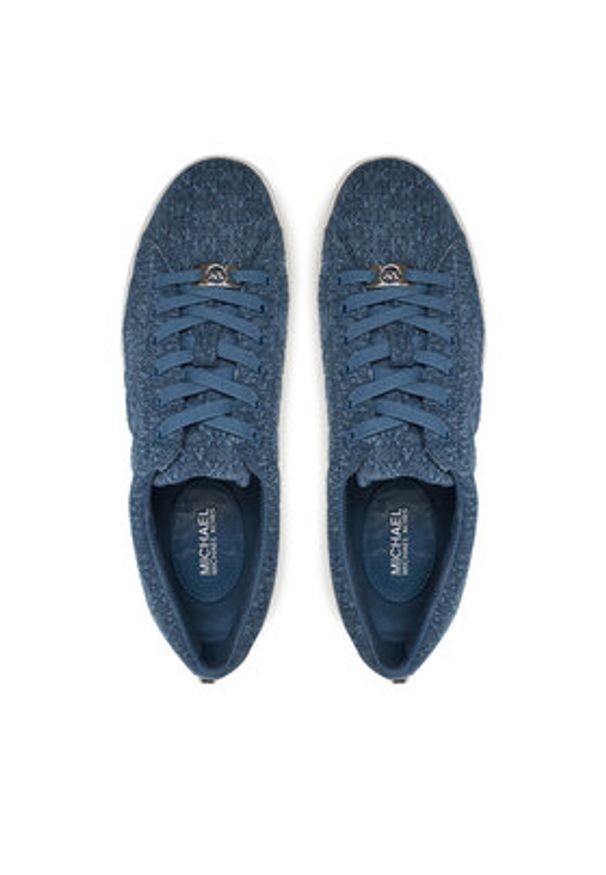 MICHAEL Michael Kors Sneakersy Keaton Lace Up 43S5KTFS1D Niebieski. Kolor: niebieski. Materiał: materiał
