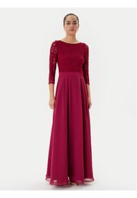 Swing Sukienka wieczorowa 5AI11800 Bordowy Regular Fit. Kolor: czerwony. Materiał: syntetyk. Styl: wizytowy #1