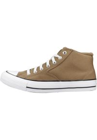Converse - Kapcie CONVERSE CHUCK TAYLOR ALL STAR MALDEN STREET CANVAS & SUEDE Brązowy. Kolor: brązowy. Materiał: tkanina. Styl: street