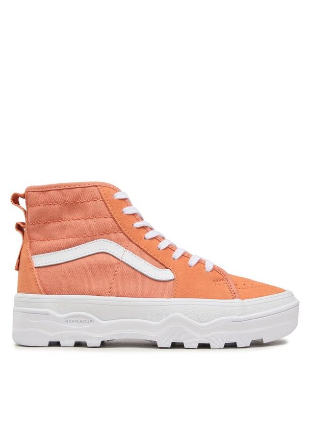 Sneakersy Vans. Kolor: pomarańczowy. Model: Vans SK8