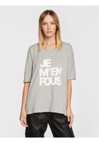 Zadig&Voltaire Bluza Portland JWSS00479 Szary Relaxed Fit. Kolor: szary. Materiał: bawełna #1