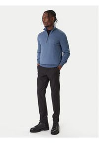 BOSS Sweter Kanobix 50527585 Niebieski Regular Fit. Kolor: niebieski. Materiał: bawełna #2