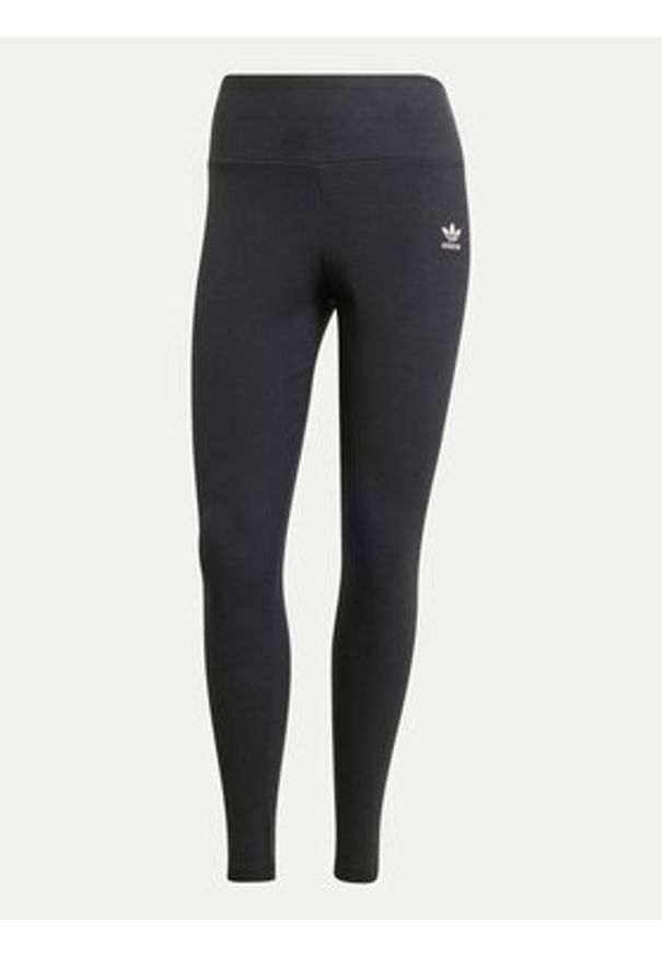 Adidas - adidas Legginsy Essentials IY9645 Czarny Slim Fit. Kolor: czarny. Materiał: bawełna, wiskoza