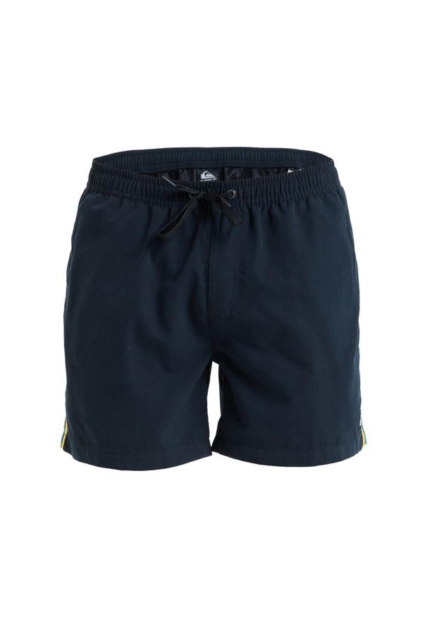 Quiksilver - Szorty kąpielowe dla Mężczyzn EVERYDAY BEACH 15". Kolor: czarny, zielony, brązowy, wielokolorowy. Materiał: poliester, materiał. Styl: sportowy