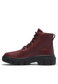 Timberland Botki Greyfield Leather Boot TB0A5PW9C601 Bordowy. Kolor: czerwony #3