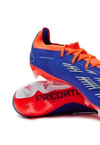 Adidas - adidas Buty do piłki nożnej Predator Pro Fg IF6330 Granatowy. Kolor: niebieski. Materiał: skóra