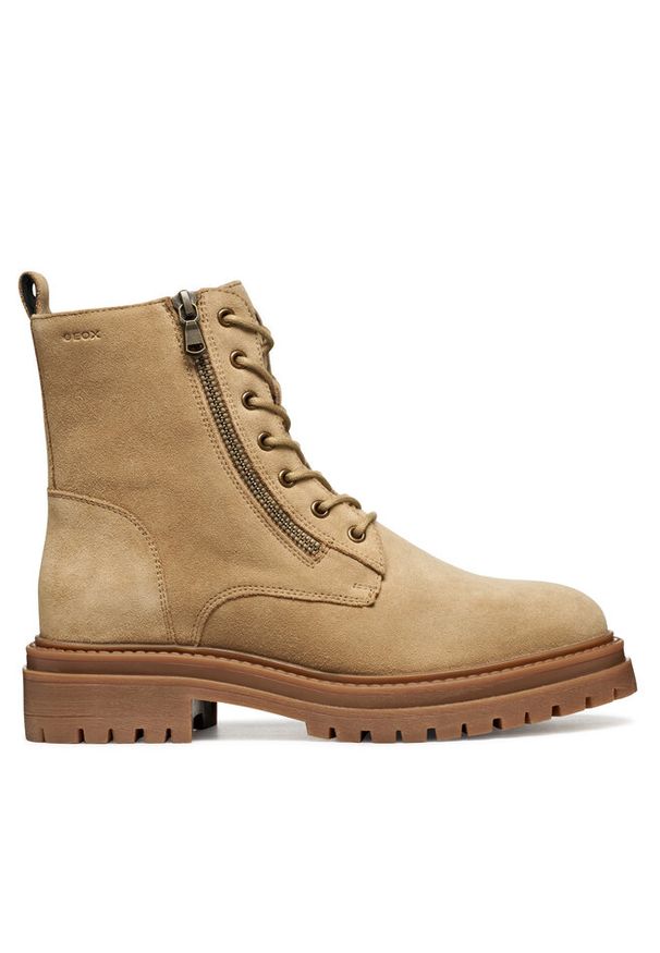 Trapery Geox. Kolor: beżowy