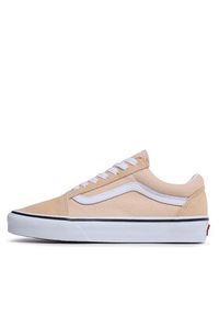 Vans Tenisówki Old Skool VN0007NTBLP1 Żółty. Kolor: żółty. Materiał: skóra, zamsz