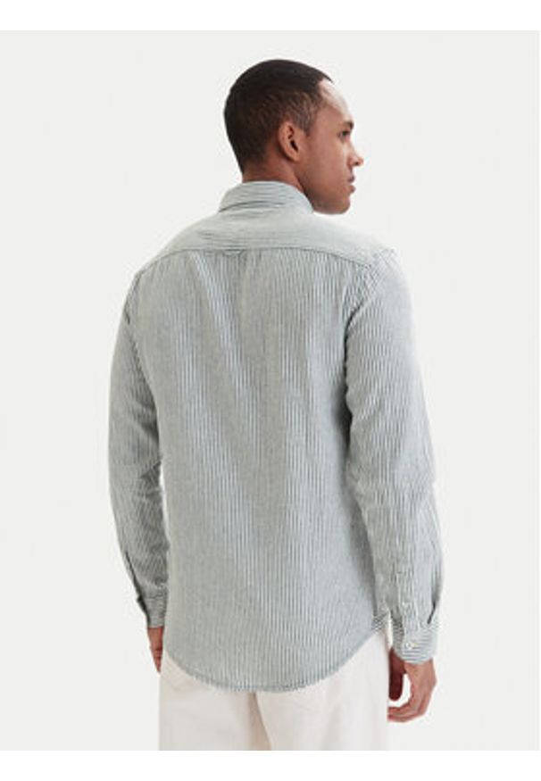 Tommy Jeans Koszula DM0DM22755 Zielony Regular Fit. Kolor: zielony. Materiał: bawełna