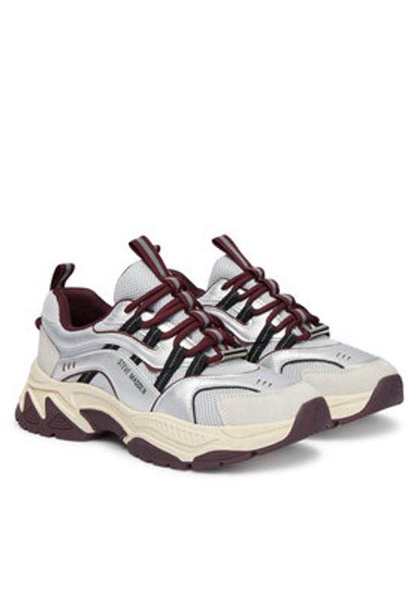 Steve Madden Sneakersy Animates SM11004763 Szary. Kolor: szary. Materiał: materiał