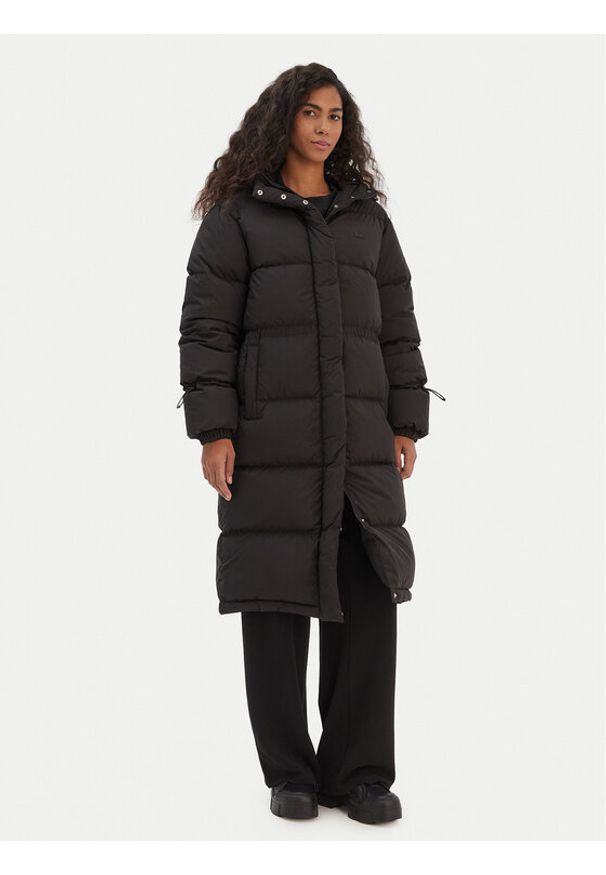 Lacoste Kurtka zimowa BF2614 Czarny Regular Fit. Kolor: czarny. Materiał: syntetyk. Sezon: zima