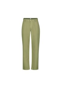 Lee - LEE MĘSKIE SPODNIE MATERIAŁOWE RELAXED WORKWEAR CHINO MERCANTIL GREEN 112355786 L78K008526. Materiał: materiał