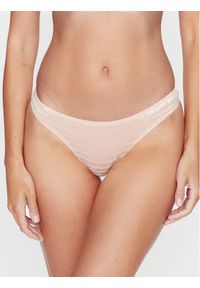 Emporio Armani Underwear Figi brazylijskie 162948 3F204 03050 Beżowy. Kolor: beżowy. Materiał: bawełna, syntetyk