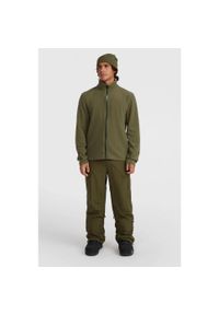 Polar z pełnym zamkiem błyskawicznym O'Neill Jack'S Polartec 100. Kolor: zielony. Materiał: polar. Sezon: zima. Sport: turystyka piesza #2