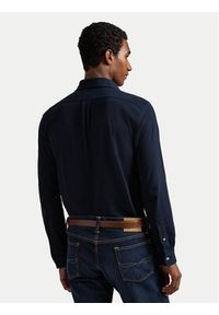 Polo Ralph Lauren Koszula 710654408016 Granatowy Regular Fit. Typ kołnierza: polo. Kolor: niebieski. Materiał: bawełna #4